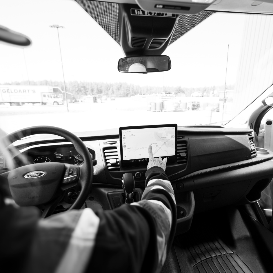 GPS in Eco Assistance Program Vehicle